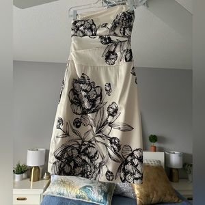 Kay unger mini dress, floral, excellent quality